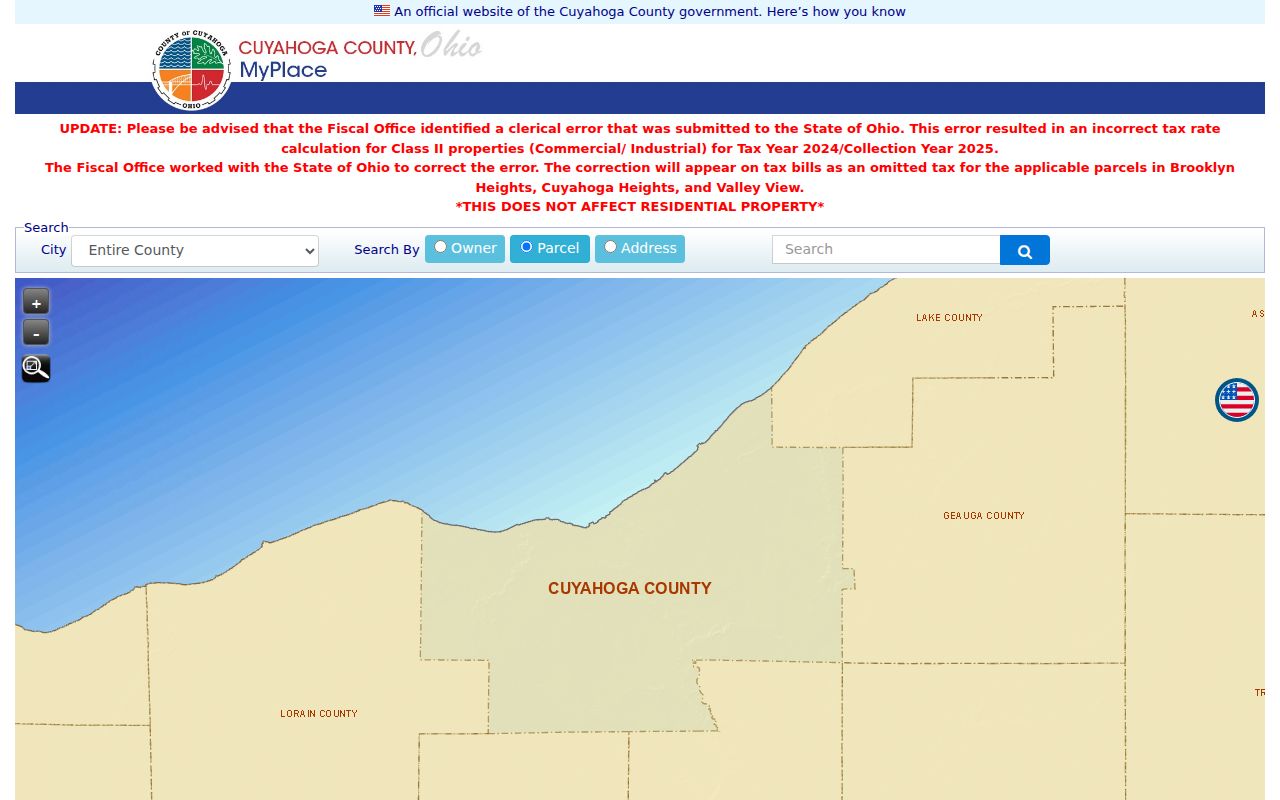 Cleveland Heights residents directory MyPlace property search