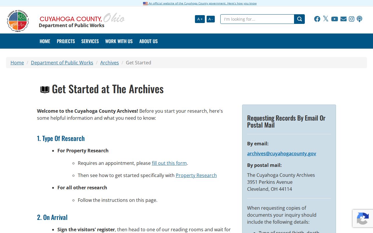 Cleveland Heights previous residents Cuyahoga County Archives research information